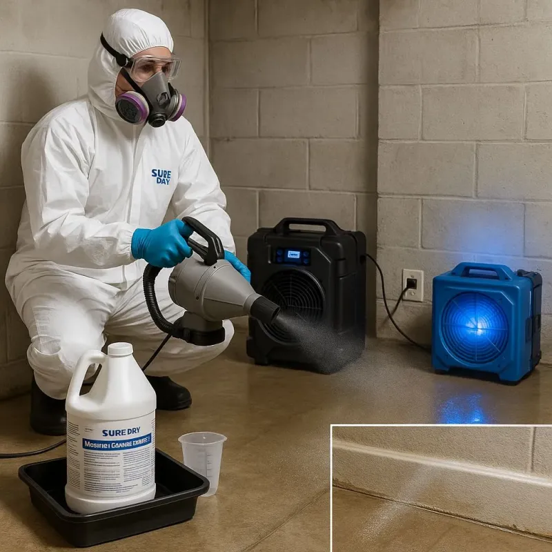 Sanitization and Odor Removal process in San Saba, TX