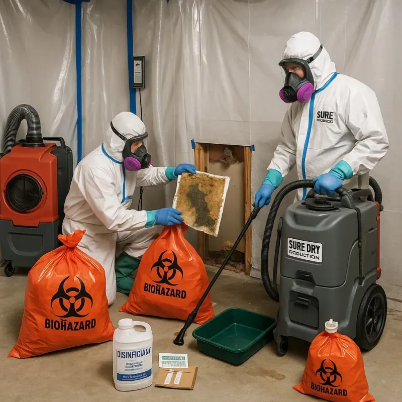 Contaminated Water Handling Protocols process in San Saba, TX