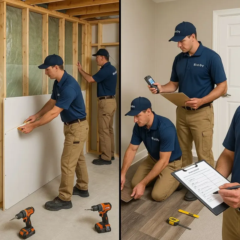 Repairs and Reconstruction process in San Saba, TX