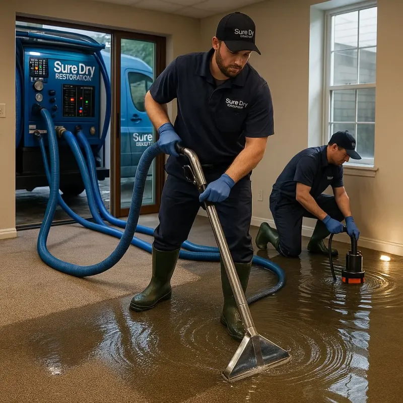 Water Extraction and Removal process in San Saba, TX